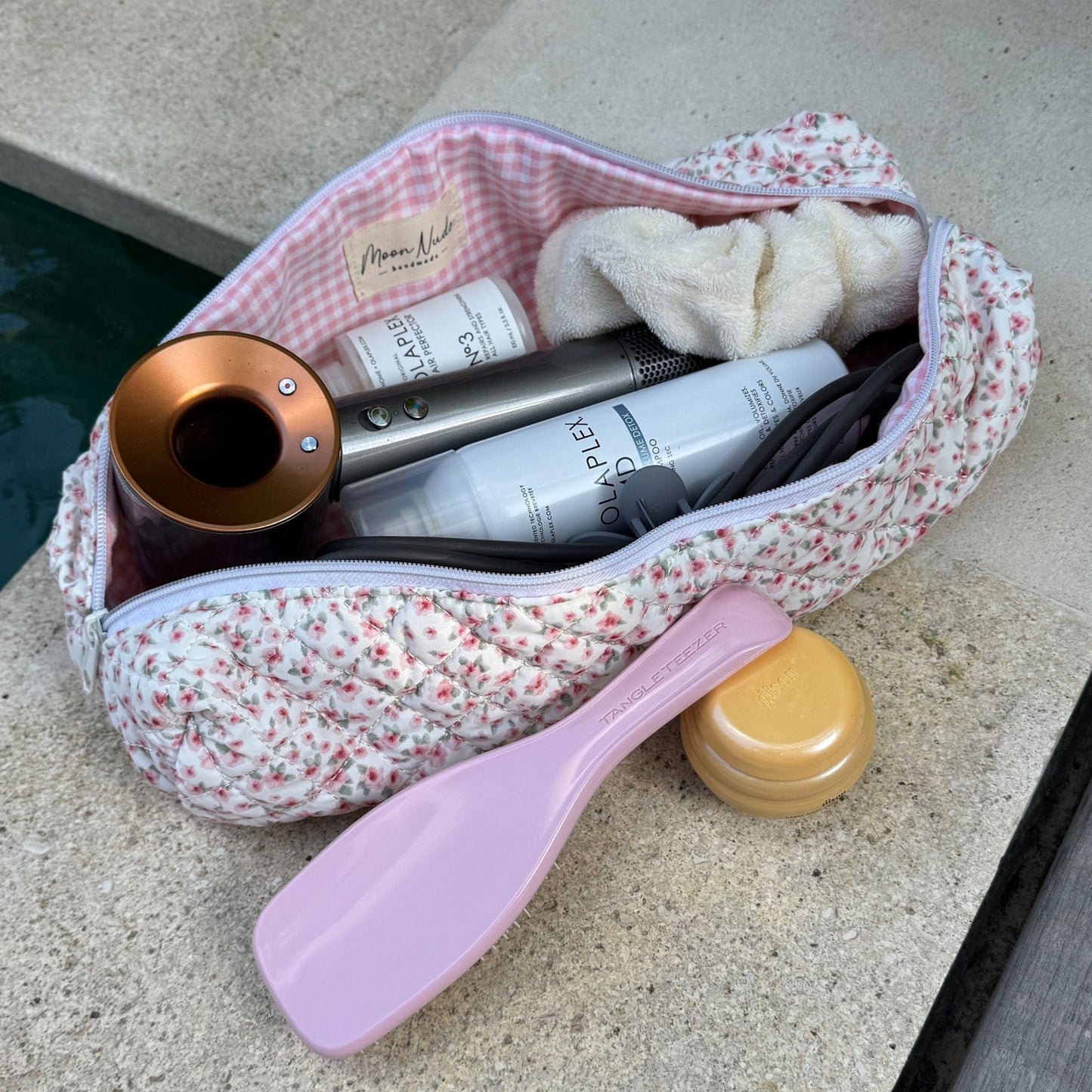Peony Hair Tool Bag