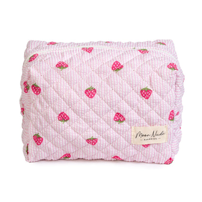Strawberry Large Makeup Bag